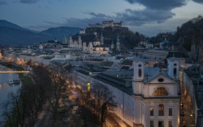 Salzburgo, Austria. La ciudad de Mozart